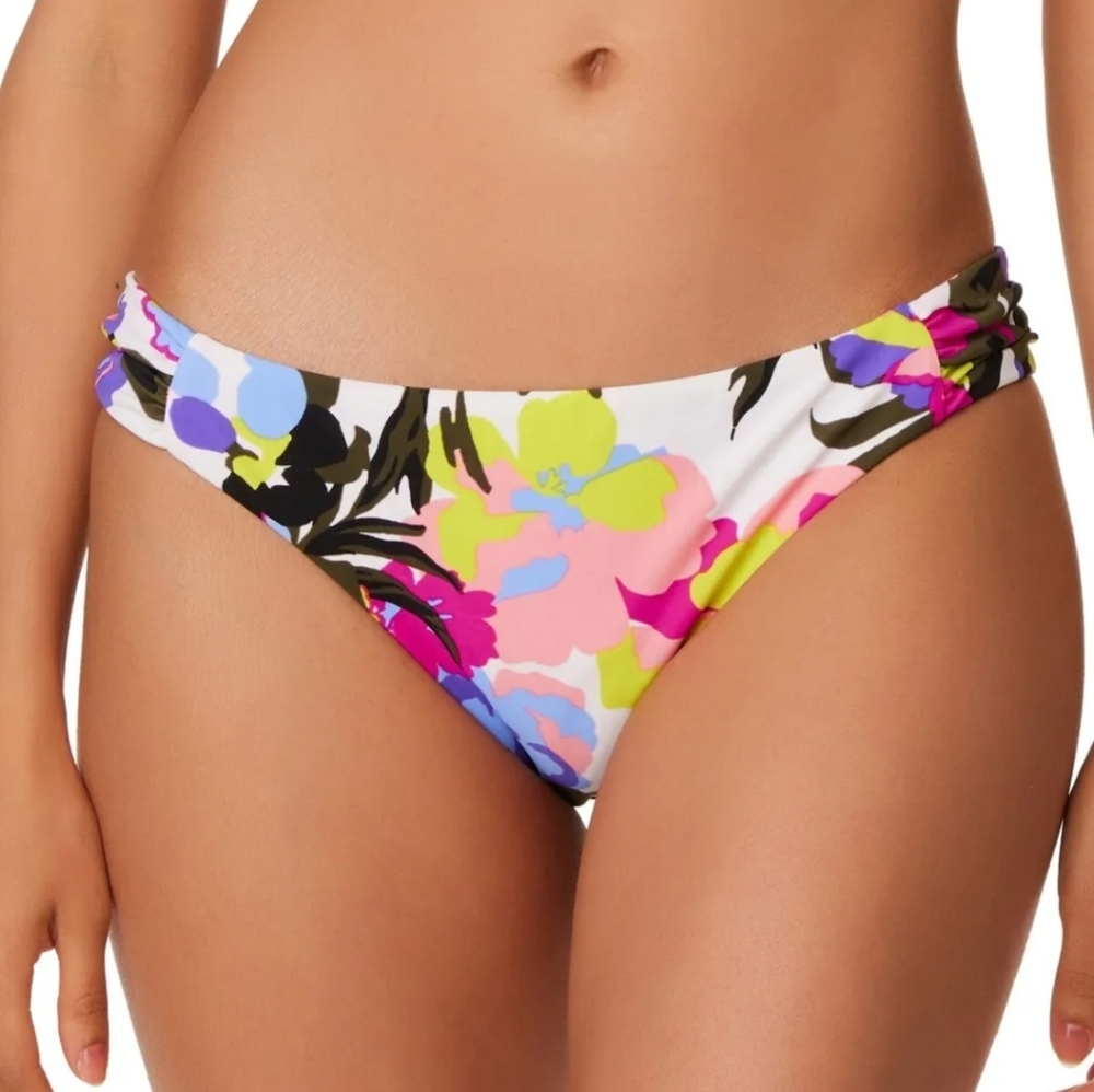 NWT Bar lll Paradise Garden Multicolor Floral Bikini Bottom